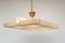 Large Mid-Century Square Recessed Lamp in Acrylic Glass and Brass, 1960s, Image 12