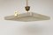 Large Mid-Century Square Recessed Lamp in Acrylic Glass and Brass, 1960s 9