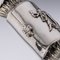 19th Century Victorian Silver Christmas Cracker Pin Cushion & Box, 1898 6