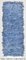 Handgefertigter blauer Kelim Läufer aus Wolle, 1960 1