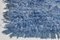 Alfombra Kilim azul hecha a mano de lana, 1960, Imagen 10
