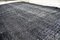 Large Vintage Black Wool Faded Rug, 1960s 3