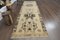 Bohemian Beige Wide Runner Rug, 1960s 1