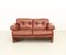 Coronado 2-Seater Sofa in Cognac Leather by Tobia Scarpa, 1969, Image 5