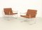 Safari Style Armchairs with Leather Strap Armrests, 1960s, Set of 2 7