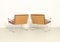 Safari Style Armchairs with Leather Strap Armrests, 1960s, Set of 2 11