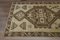 Bohemian Beige Brown Wool Runner Rug, 1960s 4