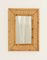 Spanish Rattan and Cane Wall Mirror, 1970s 1