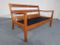 Mid-Century Danish Senator Teak 2-Seater Sofa by Ole Wanscher for Poul Jeppesen 12