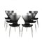 Serie 7 Stühle von Arne Jacobsen für Fritz Hansen, 1955, 6er Set 1