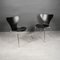 Sedie della serie 7 di Arne Jacobsen per Fritz Hansen, 1955, set di 6, Immagine 21