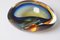 Blue Amber-Colored Murano Glass Bowl, 1950s, Image 10