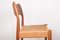 Sedie in teak e corda di Arne Hovmand Olsen per Mogens Kold, Danimarca, anni '60, set di 4, Immagine 11