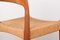 Danish Teak and Rope Chairs by Arne Hovmand Olsen for Mogens Kold, 1960s, Set of 4 3