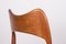 Chaises en Teck et Corde par Arne Hovmand Olsen pour Mogens Kold, Danemark, 1960s, Set de 4 9