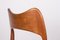 Danish Teak and Rope Chairs by Arne Hovmand Olsen for Mogens Kold, 1960s, Set of 4 9