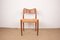 Danish Teak and Rope Chairs by Arne Hovmand Olsen for Mogens Kold, 1960s, Set of 4 5