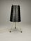 Small Mid-Century Tripod Table Lamp with Perforated Metal Shade, 1950 3