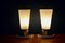 Lámparas de mesa Mid-Century cónicas, años 50. Juego de 2, Imagen 2