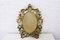 Brass Mirror with Candleholder, 1960s 5