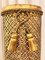 Mid-Century Gold Color Umbrella Stand by Li Puma, 1960s, Image 5