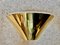 Cone-Shaped Brass Wall Lamps or Sconces from Glashütte Limburg, Germany, 1960s, Set of 2, Image 11