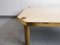 Large Italian Coffee Table in Steel and Brass, 1960s, Image 10