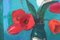 Aleksandr Rodin, Tulpen auf Türkisgrund, Öl auf Karton 4