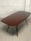 Dining Table in Iron and Rosewood, 1950s 3