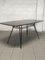 Dining Table in Iron and Rosewood, 1950s 1