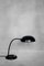 Lámpara de escritorio Bauhaus alemana vintage minimalista de metal negro de Cosack, años 40, Imagen 8