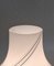 Lampe de Bureau Mid-Century en Verre de Murano Blanc, Italie, 1960s 4