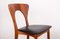 Danish Peter Chairs in Teak and Skai by Niels Koefoed for Koefoeds Hornslet, 1960s, Set of 6 19