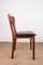 Danish Peter Chairs in Teak and Skai by Niels Koefoed for Koefoeds Hornslet, 1960s, Set of 6 9