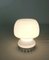 Table Lamp in Milk Glass and Metal, Italy, 1960s 4