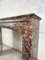 Fireplace in Red Marble, 1890s 5