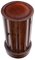 Antique Victorian Fluted Cylinder Bedside Table in Mahogany, Image 4