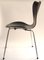 Model 3107 Black Chair by Arne Jacobsen for Fritz Hansen, 1960s 3