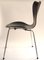 Model 3107 Black Chair by Arne Jacobsen for Fritz Hansen, 1960s, Image 3