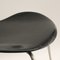 Model 3107 Black Chair by Arne Jacobsen for Fritz Hansen, 1950s 5