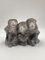 Trois Singes par Knud Kyhn pour Royal Copenhagen, Denmark, 1920 1