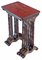 Tavolini ad incastro antichi laccati, metà XIX secolo, set di 4, Immagine 4