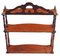 Antique Victorian Gothic Mahogany Bookcase Wall Shelves, Image 4