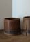 Large Wooden Mortars with Iron Band, Set of 2 4