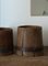 Large Wooden Mortars with Iron Band, Set of 2 6