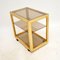 Vintage Italian Brass Drinks Trolley attributed to Zevi, 1970s, Image 3