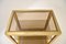 Vintage Italian Brass Drinks Trolley attributed to Zevi, 1970s, Image 4