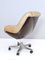 Leather Epoca Swivel Chair by Marco Zanuso for Arflex, Italy, 1970s 5