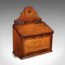 Antique English Georgian Oak Glove Box, 1800s, Image 9