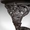 Antique English Britannia Table in Cast Iron & Marble, 1850s 7